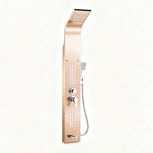 Panneau de douche <span class=keywords><strong>à</strong></span> mémoire intelligente, système encastré 304 SS avec préréglage personnalisé pour la température de l'<span class=keywords><strong>eau</strong></span> - Product Image 4