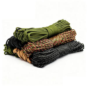 Cuerda Trenzada de Poliéster Suave de Doble Trenzado para Varios Usos, Multifilamento, Morado, Verde, Amarillo - Product Image 1