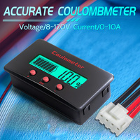 PZEM-035 Voltmeter Ammeter Digital 10A DC Penguji Baterai Surya Penguji Kapasitas Baterai Lithium 18650 120V Maks 12v/24v/48v