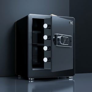 Cassaforte in Acciaio con Serratura a Chiave e Digitale Elettronica <span class=keywords><strong>per</strong></span> Casa, Ufficio o Hotel - Product Image 5