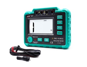 Измеритель сопротивления изоляции WinAPEX VC60D+ (мегомметр) с диапазоном 200МΩ/2GΩ/20GΩ и защитой от перегрузки - Product Image 1