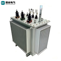 Transformateur immergé dans l'huile de qualité supérieure 10KV, transformateur électronique 10KVA 0.4KV triphasé série S11, équipement électrique haute tension
