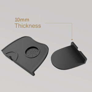 Tapis de tassage antidérapant en silicone pour expresso, double trou, bords renforcés, pour barista, accessoires de <span class=keywords><strong>café</strong></span> - Product Image 6