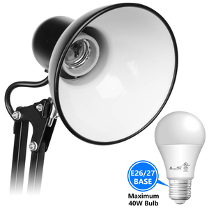 Lámpara de Escritorio LED E27 de Metal al por Mayor con Brazo Oscilante Ajustable y Abrazadera para Mesa Plegable para Salón de Uñas - Product Image 5