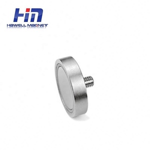 forma colgante herramientas imán de tierras raras de neodimio Material gancho magnético <span class=keywords><strong>Base</strong></span> <span class=keywords><strong>con</strong></span> roscas internas - Product Image 5
