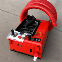 Pompe à mortier électrique, petite machine de transfert de béton et de coulis avec télécommande pour la construction