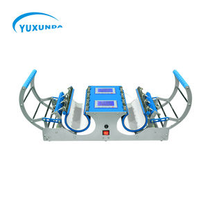 Double Station 10 en 1/8 en 1/6 en 1/4 en 1/2 en 1 Combo chauffe-tasse de luxe, Machine de <span class=keywords><strong>presse</strong></span> <span class=keywords><strong>à</strong></span> <span class=keywords><strong>chaud</strong></span> pour tasses courantes et tasses coniques - Product Image 1