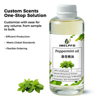 Huile essentielle de menthe poivrée pure, huile végétale naturelle pour diffuseur d'aromathérapie et fabrication de cosmétiques