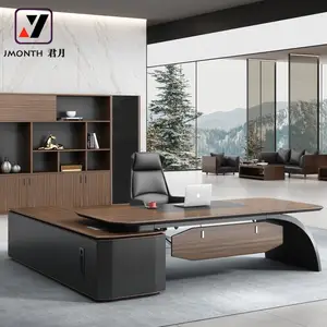 Mesa de diseño moderno, mueble de oficina, escritorio ejecutivo