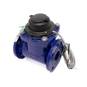 高精度大直径水平スパイラル水メーター工業用冷却水とメインパイプラインに最適 - Product Image 1