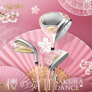 ชุดไม้กอล์ฟ <span class=keywords><strong>HONMA</strong></span> Sakura No Mai Dance Cherry รุ่นฉลองครบรอบ 65 ปี จำนวน 4 ไม้ 7 ไอรอน สำหรับสุภาพสตรี ความแข็ง L 17 พร้อมอุปกรณ์เสริม - Product Image 6