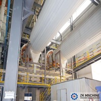 Four rotatif pour l'usine de calcination de dolomite