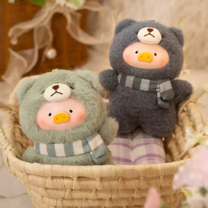 Xác thực toyzero + Lulu các Piggy Pig Vintage Bunny gấu vui vẻ thời gian đồ chơi sang trọng hộp mù dễ thương đáng yêu Vinyl búp bê món quà tốt nhất - Product Image 2