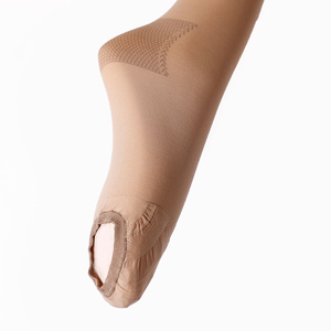 15-20MMHG在庫ベージュ滑り止め病院用靴下TEDホース検査つま先穴圧縮抗エンボリズムストッキング - Product Image 5