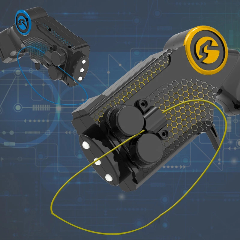 Передатчик декомпрессии Пистолет Zip String Toy Контроллер летающей струны Тметательная веревка Пистолет