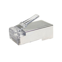 Connecteur RJ45 plaqué or traversant, boîtier PC Cat6, indice de protection IP67, prise réseau en cuivre sans oxygène