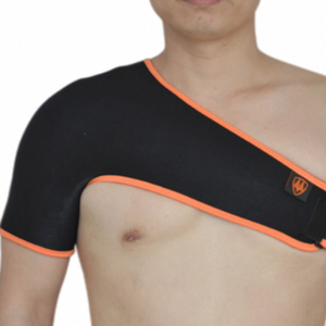 柔軟な肩サポーター、オープンスリーブスタイルで野球やジムでの脆弱な関節をしっかりサポート - Product Image 4