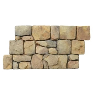 Precio barato Artificial pu Piedra ligera imitación poliuretano pu exterior 3D panel de pared pu panel piedra