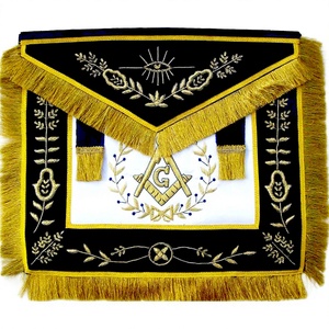 Masonic Blue Lodge Past Master Mason Ropa DELANTAL - Product Image 1