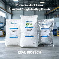 Sucrate de Zinc Oligosaccharide Chélaté Additif d'Alimentation en Zinc Organique Taux de Chélation Élevé pour Alimentation d'Aquaculture de Volaille de Porc à Griller