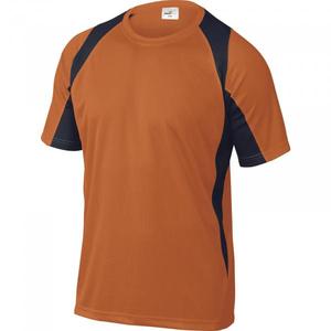 DELTA PLUS-T-shirt BALIOMXX-M orange-bleu marine 100% polyester - EAN MW131764 T-SHIRTS ET POLO DE TRAVAIL - Product Image 1
