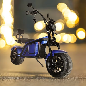 2025 actividad promocional <span class=keywords><strong>Hulk</strong></span> 60V 1500W 2000W 3000W Motor grande eléctrico Harley Fat Tire motocicleta Scooter Eléctrico Citycoco - Product Image 1