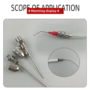 Yüksük M5 M6 M8 M10 şırınga parçaları ile 304 paslanmaz çelik Luer kilit iğne Hub - Product Image 6