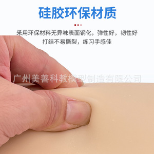 Módulo de sutura de piel simulada: Práctica de incisión y sutura muscular quirúrgica, entrenamiento de sutura médica, estética - Product Image 3