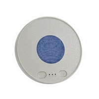 Oreiller-haut-parleur ultra-fin pour le sommeil avec batterie intégrée, connectivité Type-C, charge sans fil, minuterie et bruit blanc