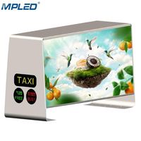 Afficheur led double face pour voiture, sans fil, 1 pc, P2, s3, P4, P5, wifi, USB, panneau intelligent