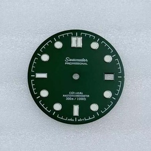 <span class=keywords><strong>Cadran</strong></span> de montre en acier inoxydable de 31 mm avec <span class=keywords><strong>cadran</strong></span> lumineux vert, <span class=keywords><strong>noir</strong></span>, bleu, blanc, vert, étanche, mouvement NH35 NH36, pièces de montre - Product Image 5