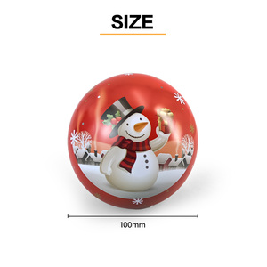 Jinyuanbao Cmyk In Đầy Đủ Bóng Hình Dạng Trang Trí Kim Loại Kẹo Sô Cô La <span class=keywords><strong>Tin</strong></span> Có Thể Cho Giáng Sinh - Product Image 2