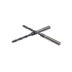 Broca de carburo sólido 2025, broca helicoidal de acero de tungsteno y aluminio, vástago recto, herramienta de perforación CNC Universal - Product Image 6