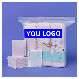 Almohadillas desmaquillantes redondas de algodón orgánico (300 unidades), hipoalergénicas, sin pelusa | 100% algodón puro - Product Image 2