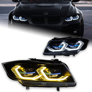 AKD Đèn Pha Cho BMW 3 Series E90 LED Đèn Pha E91 Laser Ống Kính Đầu Đèn 330i 320i 328i 335i Tín Hiệu DRL Phụ Kiện Ô Tô - Product Image 1
