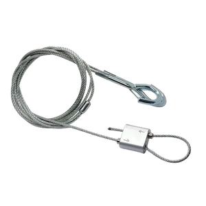 <span class=keywords><strong>Luminaire</strong></span> personnalisable Kit de suspension suspendue Pince de câble de sécurité réglable en aluminium OEM - Product Image 1