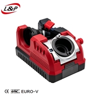 Affûteur de forets L&P 92W, double tension 100-120V 230-240V, 14000 tr/min, 0,24 Nm, 2,5-19 mm, angle 115-140°, meule à grain 180