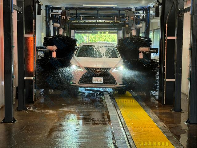 Shinewash Fully Automatic Tunnel Touchless Car Wash Machine 40meters Commercial Car Wash Machine with Double Conveyor Belt