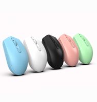 Ratón Óptico Inalámbrico para Oficina, USB 2.4G, Ratón para Computadora Portátil con Batería para Accesorios de Computadora