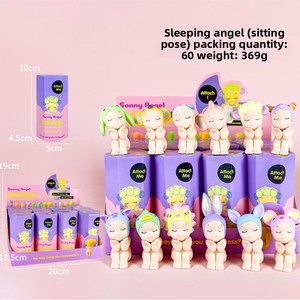 Popular Sonny Pappar Angel Blind Box Serie Completa Figura de PVC Adorable en Pose Sentada Juguete Coleccionable de <span class=keywords><strong>Anime</strong></span> Decoración para Interior de Coche - Product Image 4