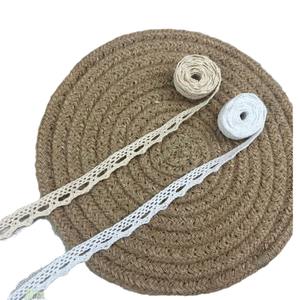 Ribete de Encaje de Algodón Puro con Borde Picot Delicado de 1.0 cm, Toque de Acabado <span class=keywords><strong>para</strong></span> <span class=keywords><strong>Ropa</strong></span> de Bebé y Manualidades de Herencia YLC07 - Product Image 4