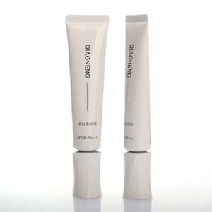 خرطوم بلاستيك أبيض ناعم أنابيب مستحضرات تجميل فارغة 3 إلى ، قناع وجه أحمر الخدود بأحجام التعبئة والتغليف 3 إلى من من من من من من من من من خلال مقاسات - Product Image 1