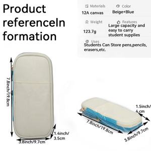 Estuche de lápices extensible de gran capacidad <span class=keywords><strong>para</strong></span> niños y adultos, estuche de lápices estético portátil, bolsa de almacenamiento de suministros escolares - Product Image 5