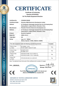คีย์บอร์ดบลูทูธไร้สายภายนอกขนาดเล็กสำหรับ <span class=keywords><strong>iPad</strong></span> Air 2 Samsung Galaxy <span class=keywords><strong>S6</strong></span> <span class=keywords><strong>Lite</strong></span> - Product Image 5