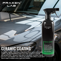 Spray de revestimiento cerámico plástico para coche, cera para coche de alta dureza, antiarañazos, hidrofóbico, protección de pintura de larga duración, 500ml, profesional