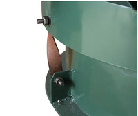 Machine de polissage de finition légère résistante à l'usure de vibration d'ébavurage en métal de surface en forme de bol personnalisée en usine