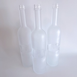 <span class=keywords><strong>Vodka</strong></span> Polonaise Bouteille en Verre Dépoli 1000ml - Product Image 3