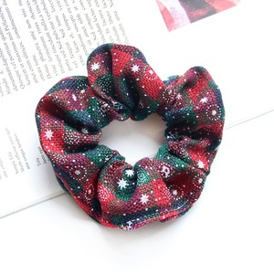 Horror Pumpkin Decoration Fabric Elastic Scrunchy <strong>Hair</strong> Bands Scrunchies Accessories Headwear for Halloween Christmas - Product Image 3