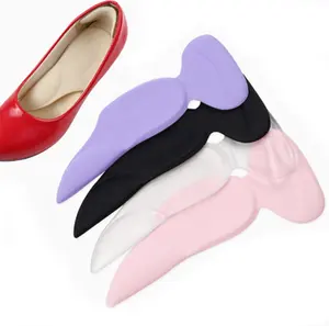 New hot selling women's foot care pad, heel wrap insoles insert grip shoe heel insoles for ladies