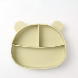 Plaque d'aspiration pour bébé en silicone de qualité alimentaire de conception moderne ODM/OEM divisée fournitures de sevrage pour tout-petits - Product Image 1